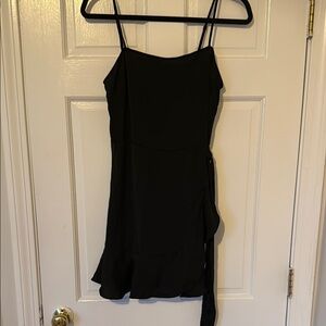Express Black Mini Dress Sleek and Stylish